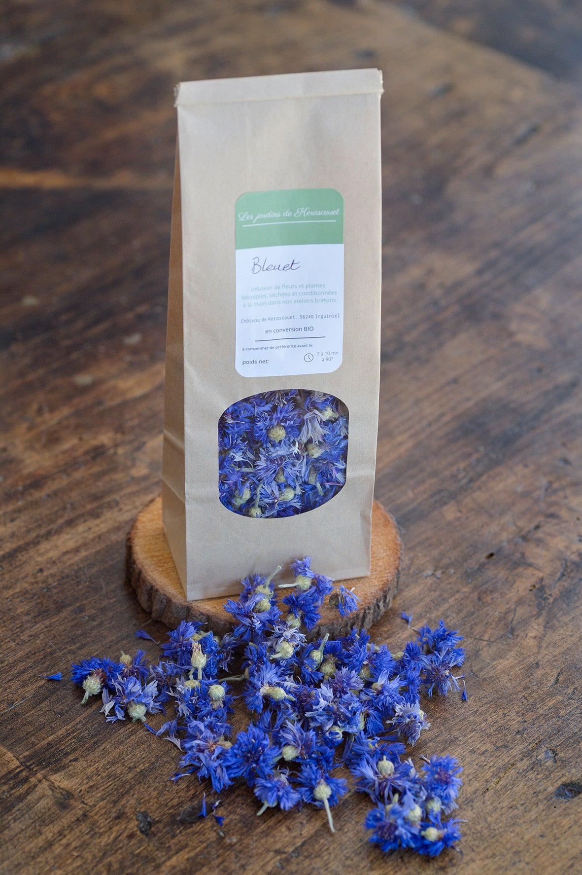 Sachet d"Herbes Aromatiques Séchées BLEUET